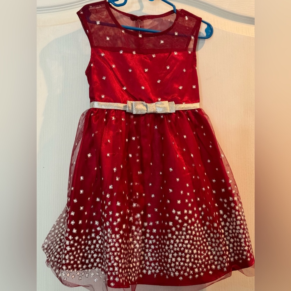 Jona Michelle Toddler 4t Red dress